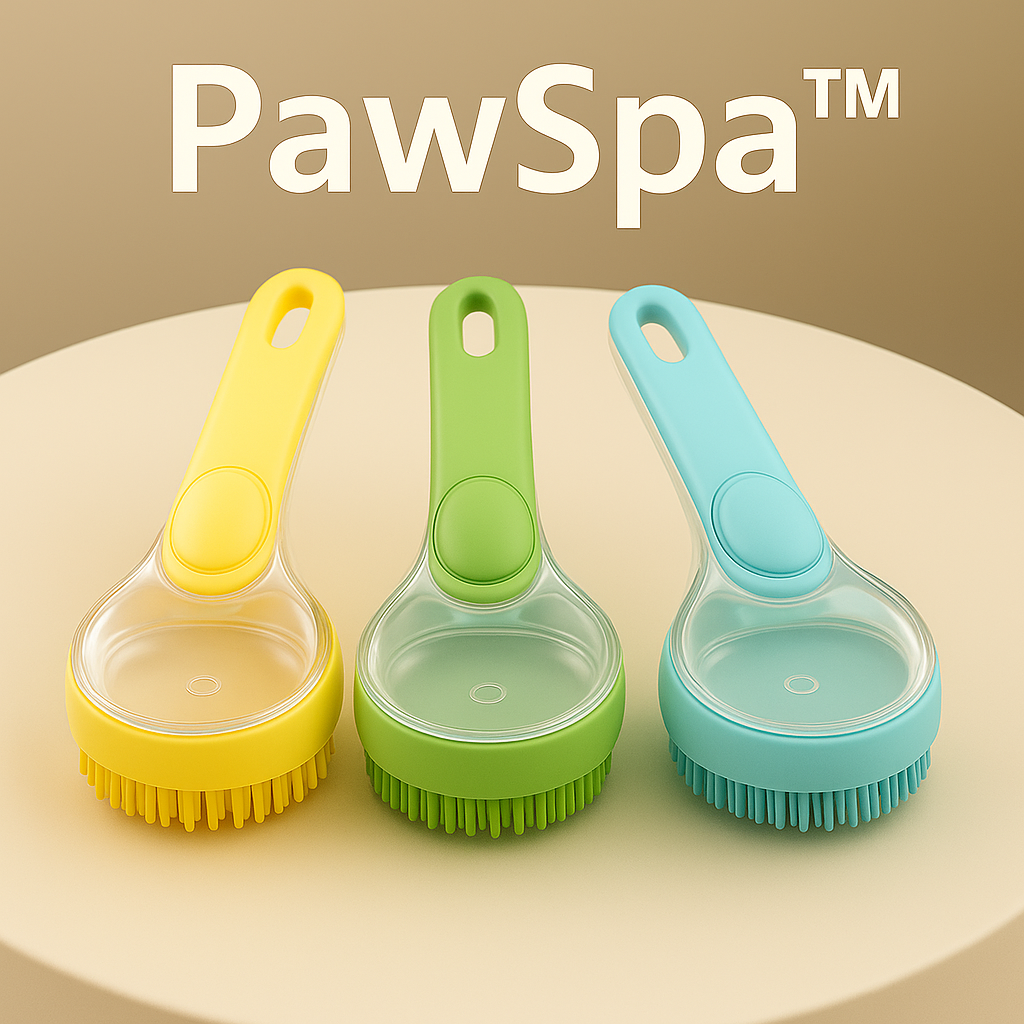 PawSpa The Only Grooming Brush Pets Actually Love