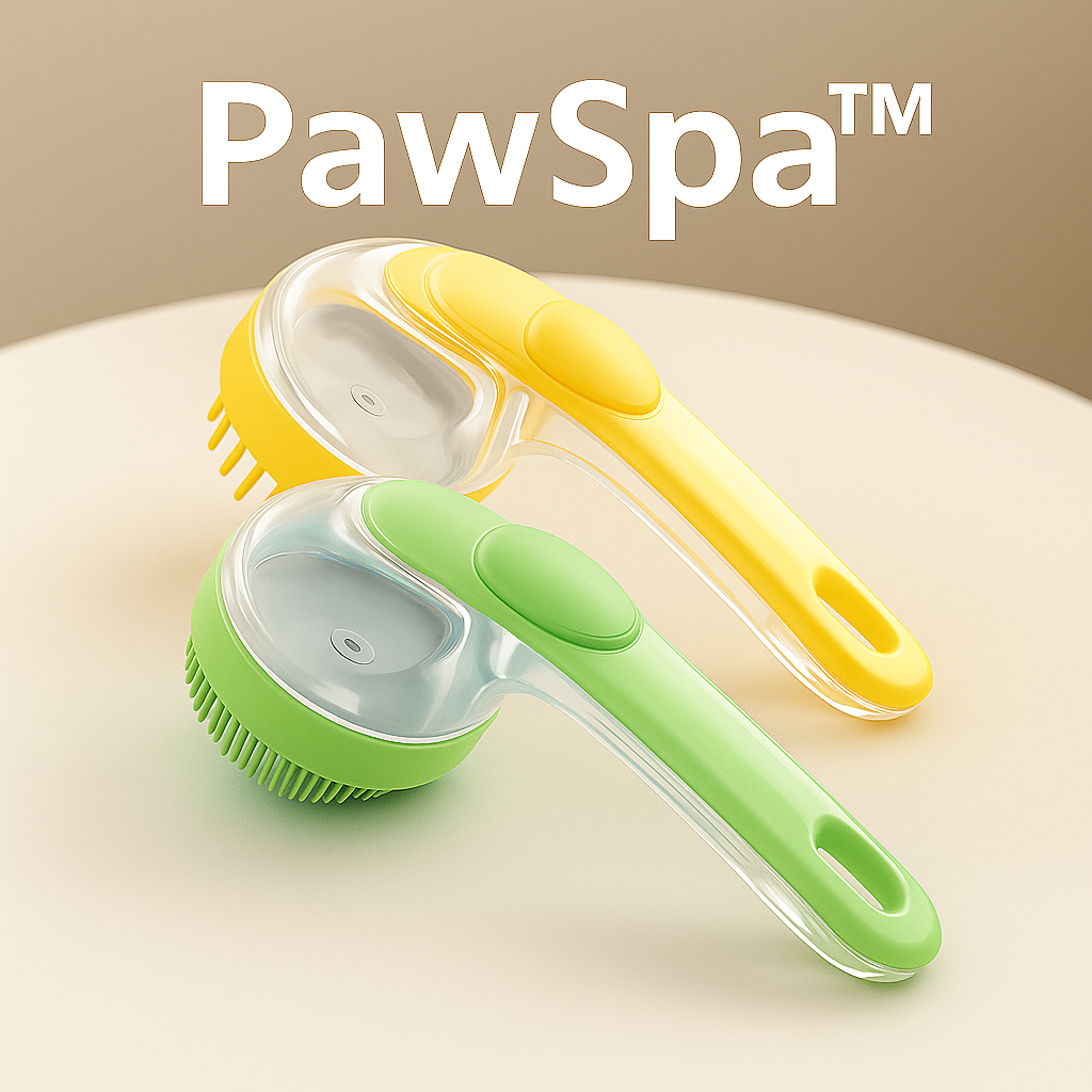 PawSpa The Only Grooming Brush Pets Actually Love